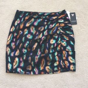 NWT Guess Inari Jacquard Skirt